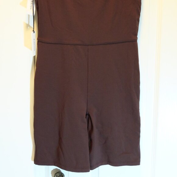 BABATON Contour Squareneck Rich Mocha Brown in size M - Picture 2 of 5